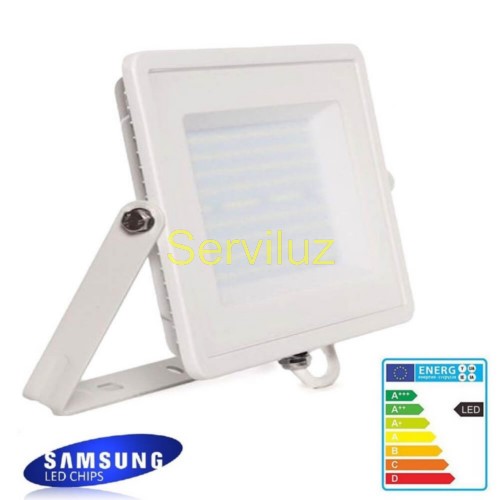 Foco Proyector LED SAMSUNG 100W Blanco IP65 6000Kº Foco Proyector LED SAMSUNG 100W Blanco IP65 6000Kº